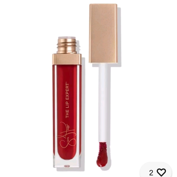 Sara Happ One Luxe Gloss The Ruby Slip red lip gloss - Picture 2 of 13